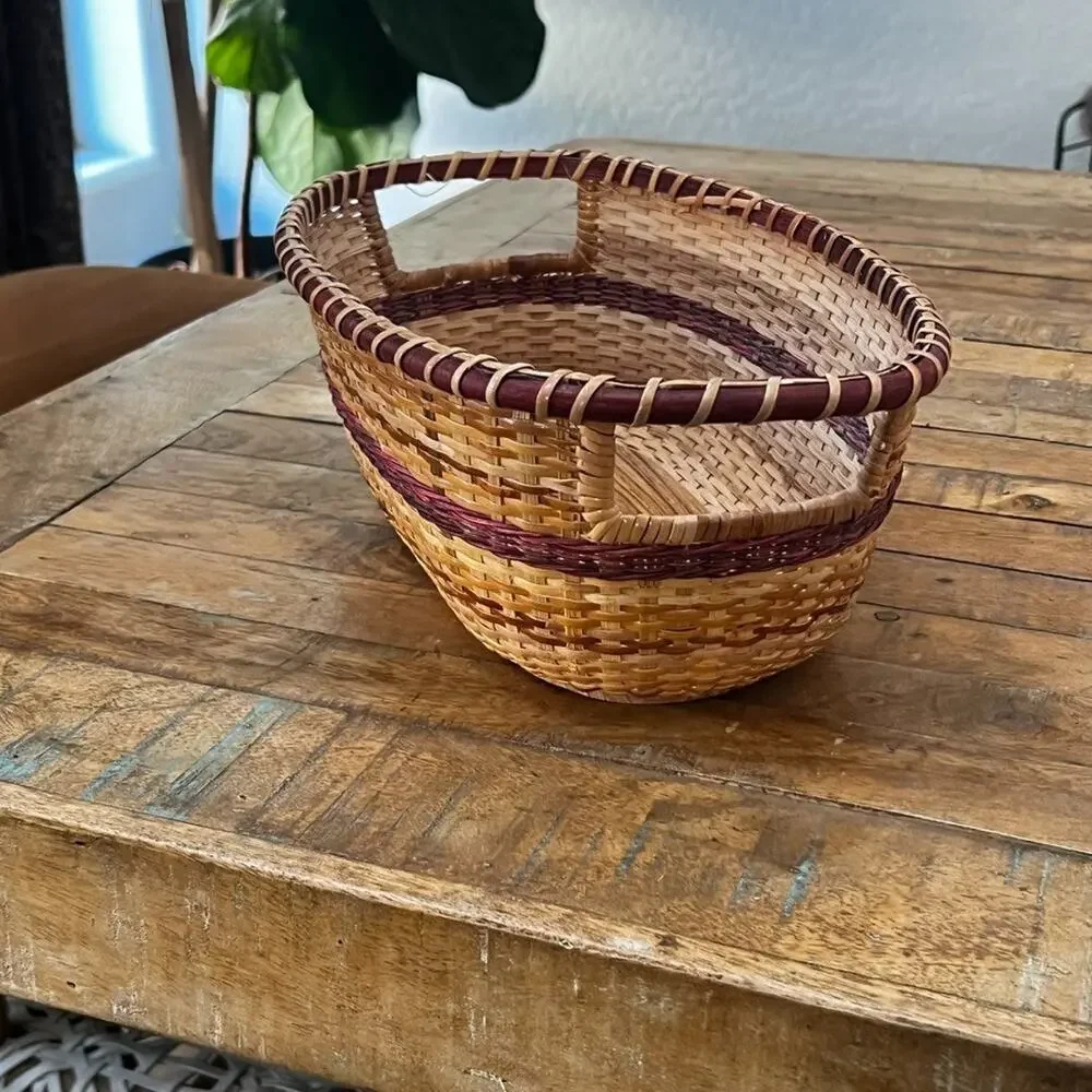 Handwoven Hazel Basket 12.5